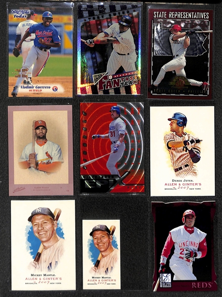 Lot of 350+ Baseball Cards - Primarily Star Insert Cards from 2005-2007 - w. Nolan Ryan