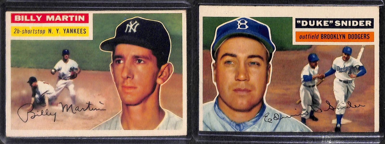 Lot of 150 - 1956 Topps Baseball Cards w. Robin Roberts