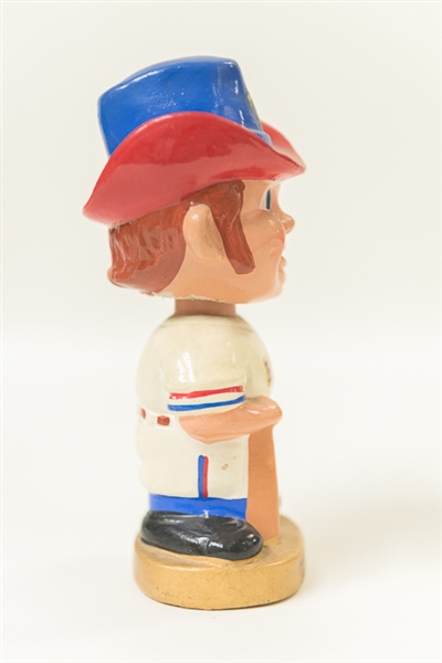 Early 1970s Texas Rangers Bobble Head with Cowboy Hat