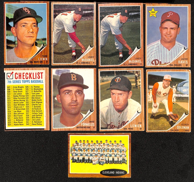 Lot of 140+ Topps Baseball Cards w. Sandy Koufax