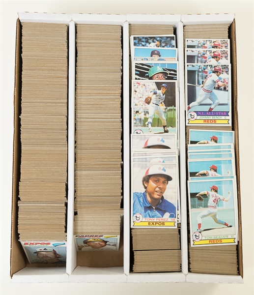 Lot of 2700+ Topps Baseball Cards from 1977 & 1979 w. Tom Seaver