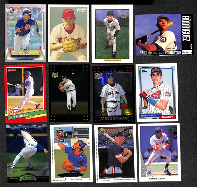 Lot of 300+ Baseball Rookie Cards w. Verlander
