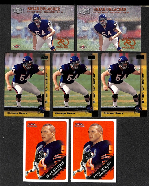 Lot of 400+ Football Rookie Cards - Mostly from 1999 to 2000 - w. Peyton Manning