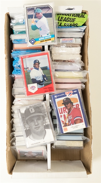 Lot of 50 Minor League Sets from 1974-2008