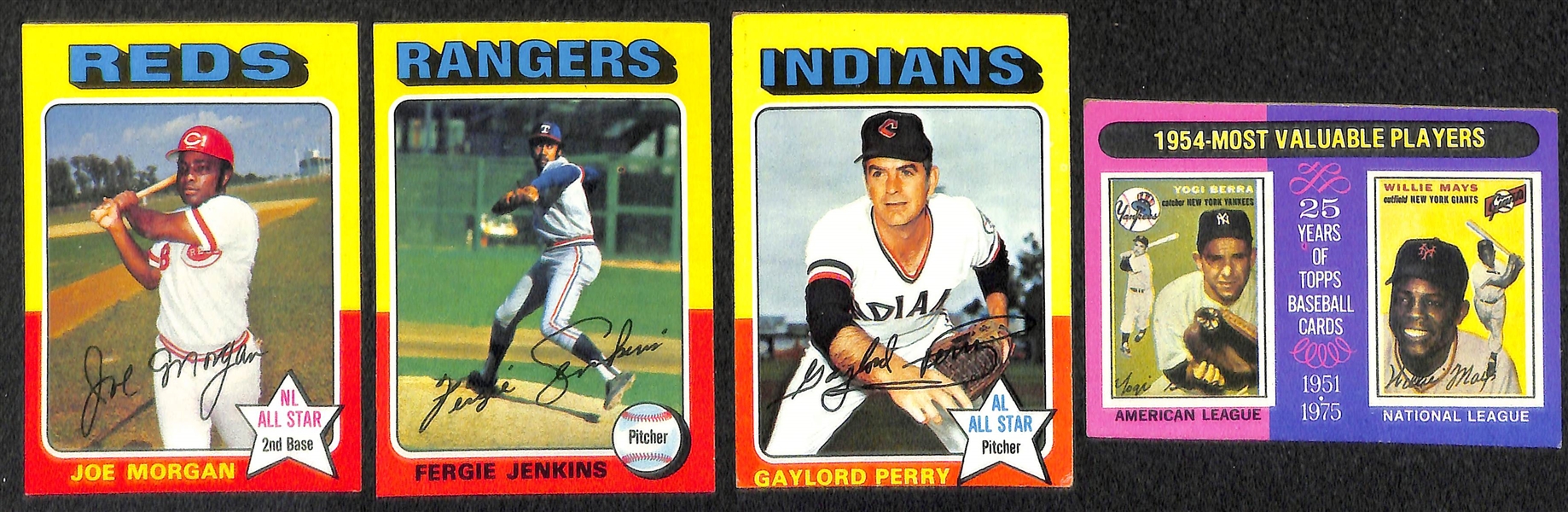 Lot of 2000+ 1975 Topps Baseball Cards w. Hank Aaron