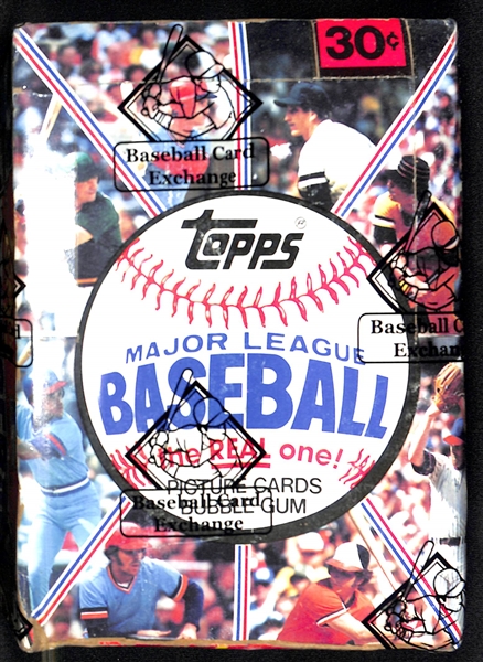 1981 Topps Baseball Unopened Wax Box - 36 Packs - BBCE