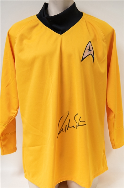 William Shatner Signed Star Trek Uniform Shirt - JSA 