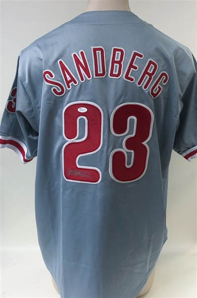 Ryne Sandberg Signed Philadelphia Phillies Jersey - JSA