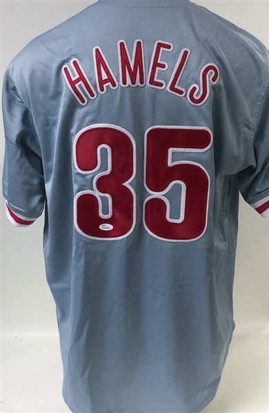 Cole Hamels Signed Philadelphia Phillies Jersey - JSA