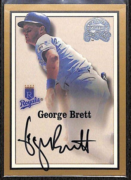 2000 Fleer Greats Of The Game George Brett SP Autograph Card