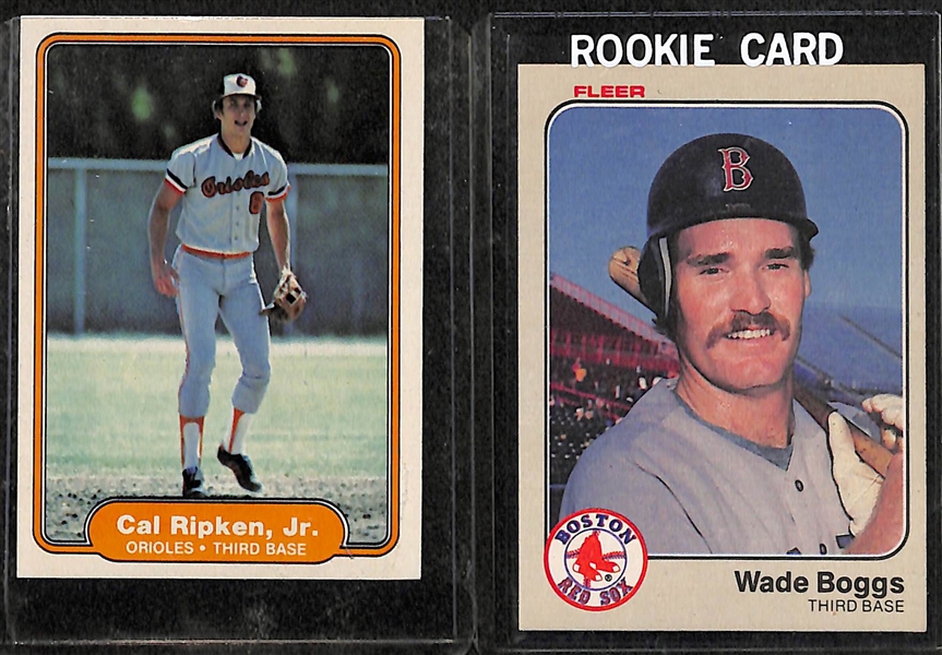 Lot of 3 - Fleer Baseball Sets - 1981, 1982, 1983