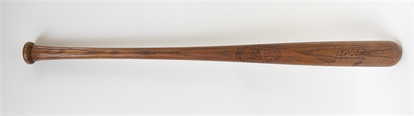 Old Babe Ruth Store Hillerich & Bradsby No. 9 Leader Babe Ruth Store Model Baseball Bat