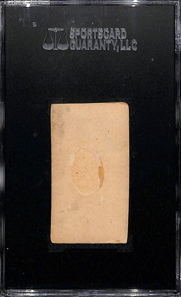 1887 Old Judge Cigarettes N172 Jesse Duryea Card SGC 1.5