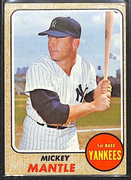 1968 Topps Mickey Mantle (#280)