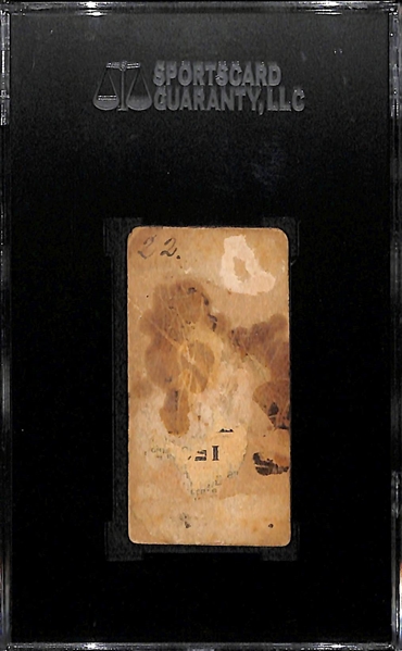 1887 Old Judge Cigarettes N172 Gid Gardner Card SGC 1