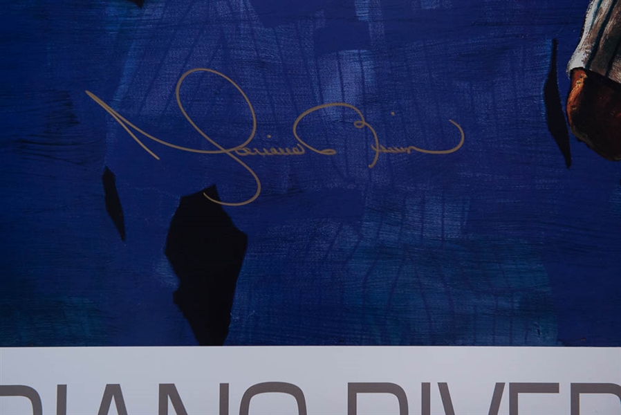 Mariano Rivera Signed 25x44 Poster Print - Steiner COA