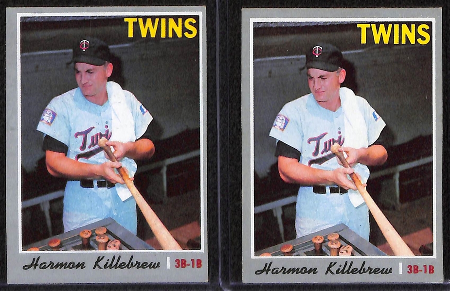 Lot of 13 - 1969-1971 Topps Baseball Cards w. Thurman Munson Rookie Card