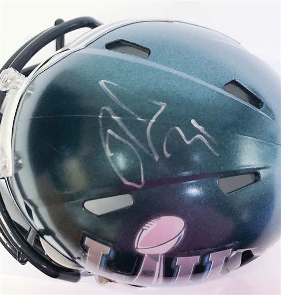 Jalen Mills Signed Eagles Super Bowl Mini Helmet - JSA