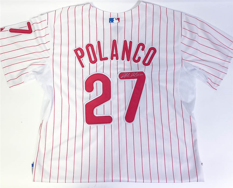 Placido Polanco Signed Phillies Jersey