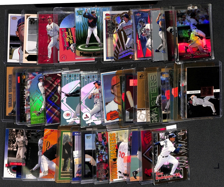 4-Row Box of Baseball Star & Insert Cards (Griffey Jr., Ripken, McGwire) - Mostly 1990s and 2000s