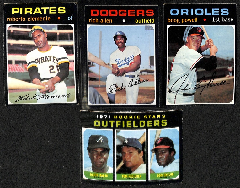 1971 Baseball Card Set (All 720 Cards in the Set)