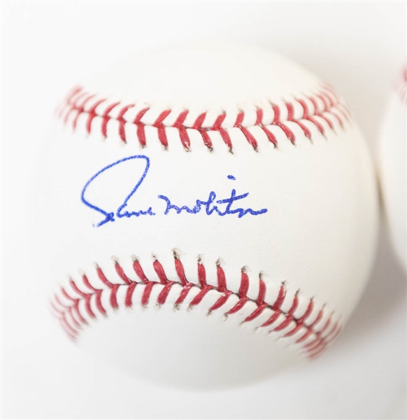 Lot of 3 Older Stars Signed Baseballs w. Paul Molitor - JSA Auction Letter