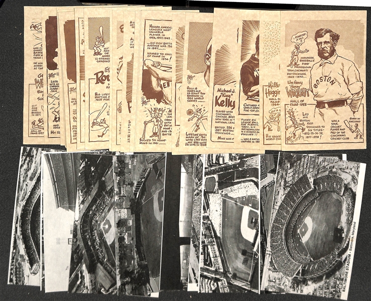 Large Mix of Sets, Packs, Photos, + - 2009 UD Goodwin Set, 1969 Citgo Mets Photo Set, (2) 1969 Mets Photo Packs, 1980s Baseball Immortals Set,+ More