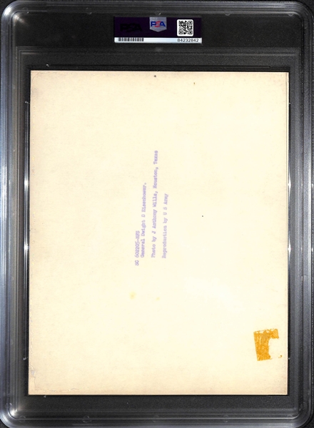 Dwight Ike Eisenhower (d. 1969, 34th US President) Signed Vintage 8x10 Photo - PSA/DNA Encased - Perfect 10 (Gem Mint) Autograph Grade!