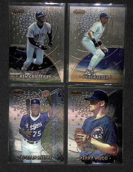  Lot of (5) 1997 Baseball Complete Sets -(2) Topps Chrome, Bowmans Best, (2) Bowman Baseball Series 1