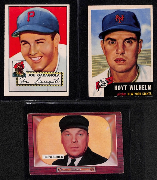 Lot of (22) Bowman/Topps/Fleer/Diamond Stars Baseball Star Cards from 1935-1959 w. 1952 Topps Robin Roberts 