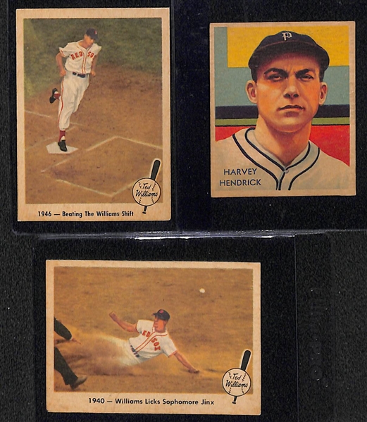 Lot of (22) Bowman/Topps/Fleer/Diamond Stars Baseball Star Cards from 1935-1959 w. 1952 Topps Robin Roberts 
