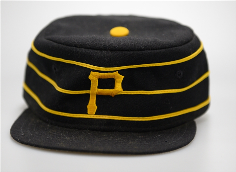 Circa 1977-1979 Grant Jackson Spring Training Game-Used Pittsburgh Pirates Baseball Hat 
