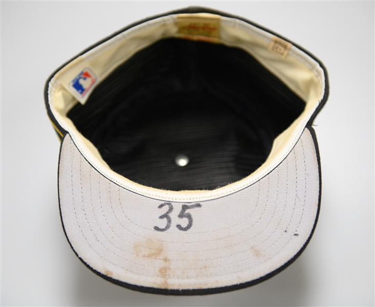 Circa 1977-1979 Grant Jackson Spring Training Game-Used Pittsburgh Pirates Baseball Hat 