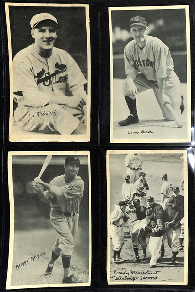 1936 National Chicle Fine Pens R313 Near Complete Set (101 Cards Out of 120 Cards in the Set) w. Lefty Gomez