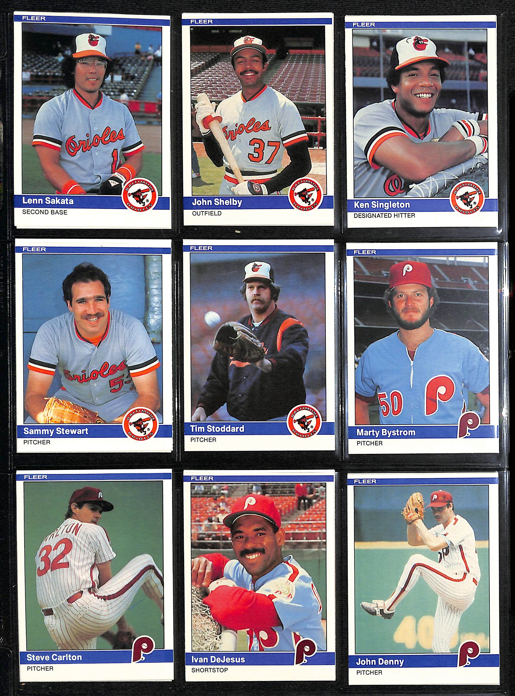 Lot Detail Fleer Baseball Complete Set W Traded Kirby Puckett