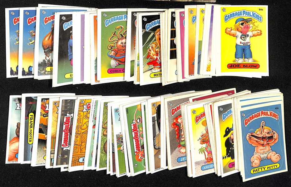 1986 Garbage Pail Kids 3rd Series Set w. Additional 100 Assorted Cards
