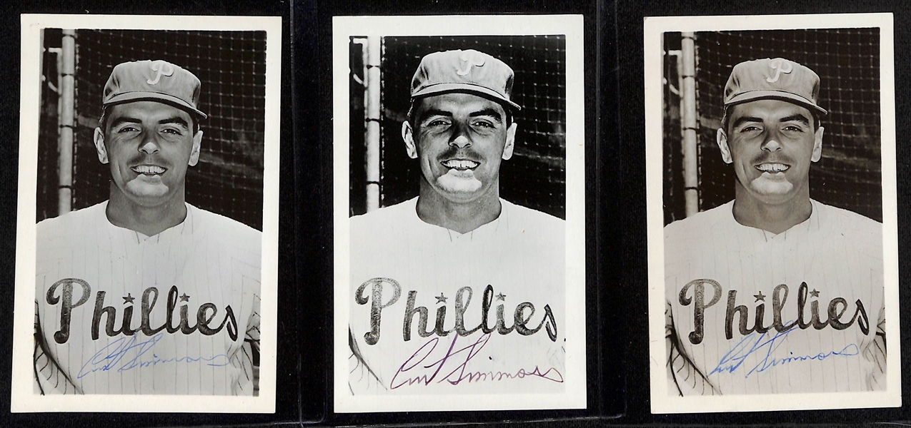 Vintage Philadelphia Phillies Lot w. Exhibits, Autographs w. Mike Schmidt Auto