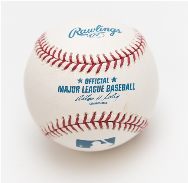 George Brett Autographed Rawlings Official Major League Baseball (JSA Auction Letter)