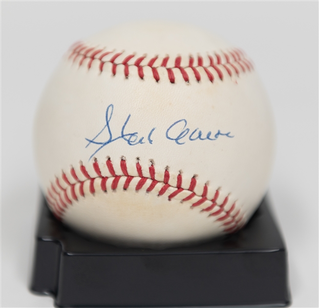 Hank Aaron Signed Official NL Baseball - PSA/DNA COA & Graded 8.5 (Auto Grade 9, Baseball Grade 8)
