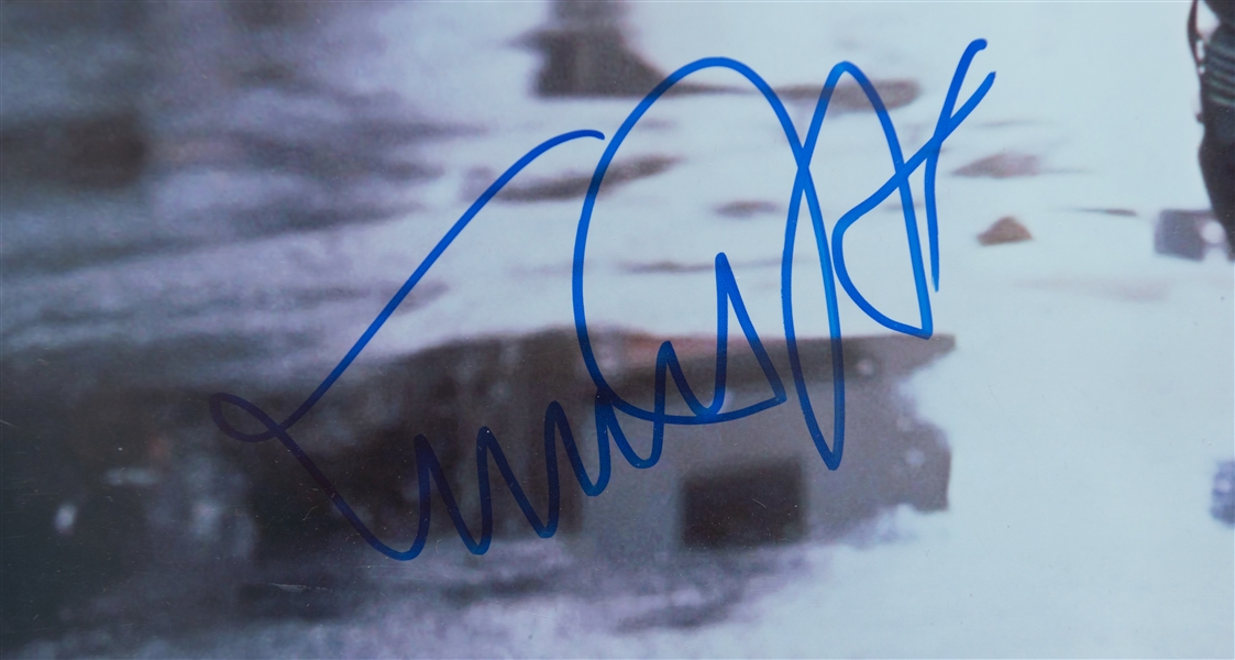 Michael J Fox Autographed 16x20 Back To The Future Photo (PSA/DNA COA)