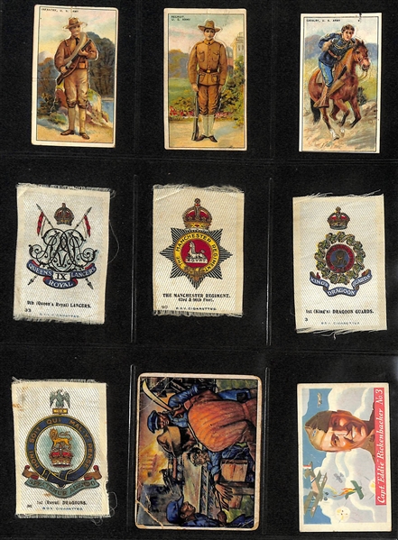 (50) 1966 Philadelphia Green Beret Cards and (37) Additional Military Related Cards