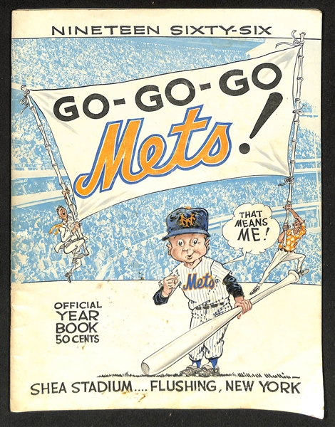 Lot of (8) Booklet/Programs of NY Mets from 1964-1970