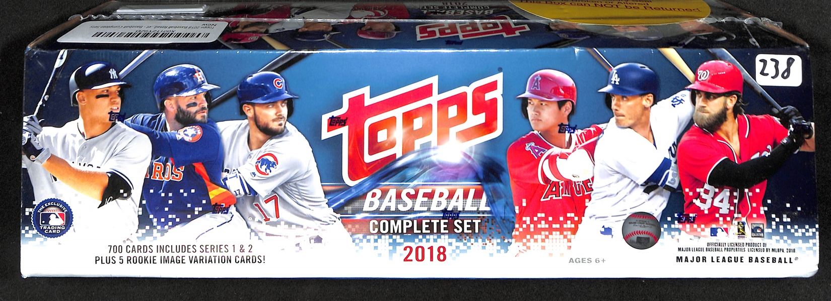 2018 Topps Baseball Complete Factory Sealed Set w/ Shohei Ohtani Rookie Variation