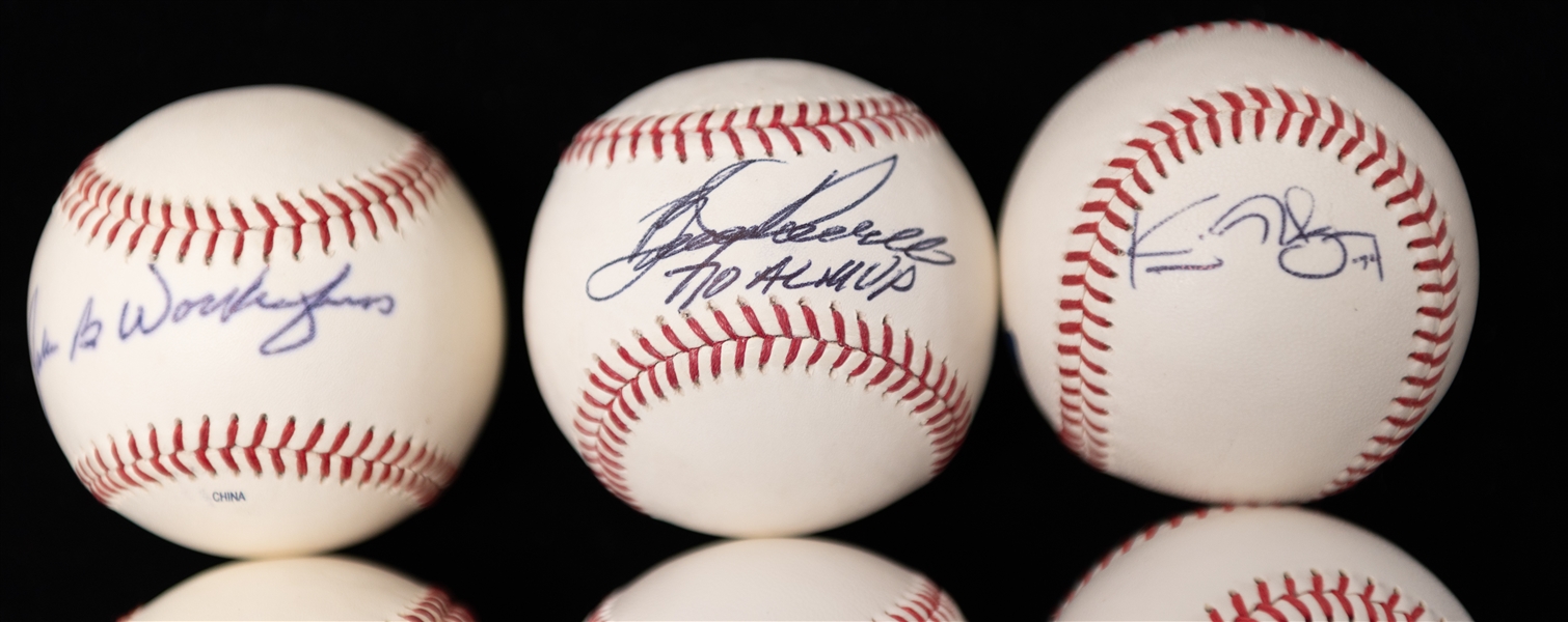 Lot of (12) Signed Official Rawlings Baseballs inc. Brooks Robinson, Boog Powell, + (JSA Auction Letter)
