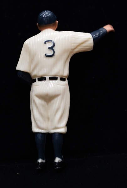 (2) Original Late 1950s Hartland Figurines - Babe Ruth, Yogi Berra & 25th Anniversary Ted Williams