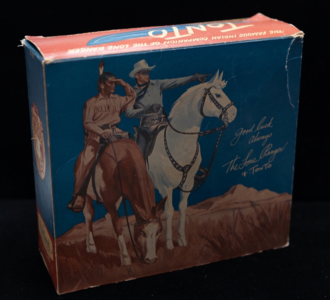  Late 1950s Hartland Tonto Figurine in Original Box w. Most Accessories
