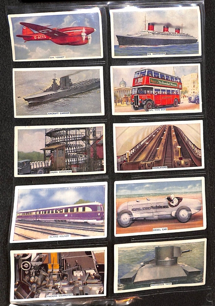 1936 Mechanized Age Complete Set of 50 Cards by Godfrey-Phillips LTD 