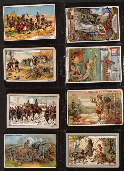 Lot of (30) 3x4 Late 1800s - Early 1900s Historical Ad Cards