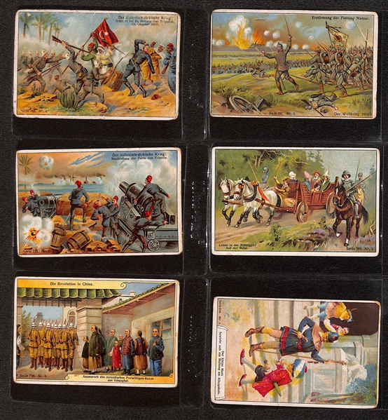 Lot of (30) 3x4 Late 1800s - Early 1900s Historical Ad Cards