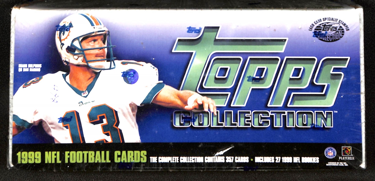  Sealed 1999 Topps Collection Complete Football Set of 357 Cards - Jevon Kearse & Edgerrin James